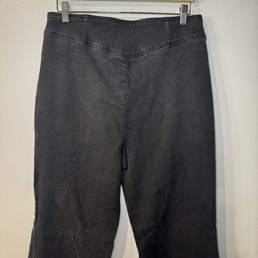 We The Free Free People CRVY High Rise Flare Denim Pants‎ Sz 33 Boho - Picture 3 of 7